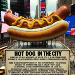 Non si tratta del canto del cigno di un venditore ambulante, bensì di un’installazione artistica pubblica creata dal duo di artisti di Brooklyn, Jen Catron e Paul Outlaw. Visibile dal 30 aprile al 13 giugno, la scultura intitolata “Hot Dog in the City” troverà posto in Duffy Square, la più grande piazza di Times Square. L’opera sarà costituita da un monumentale panino con wurstel classico irrorato di senape (a dispetto degli amanti del ketchup). E non è tutto: grazie a meccanismi idraulici, la scultura si alzerà verso il cielo a mezzogiorno, ricoprendo i passanti di coriandoli. Gli spettacoli associati non mancheranno di sorprendere: partite di baseball, processioni presidenziali (della varietà estinta e iper-patriottica) e le celebrazioni del Quattro Luglio.